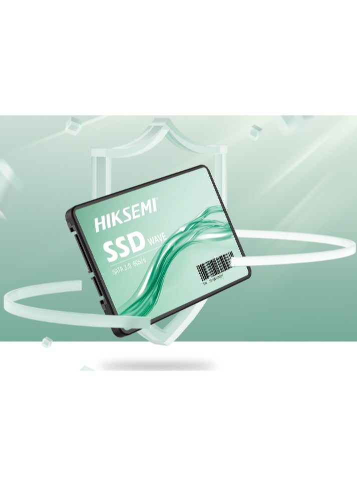 هيكسيمي محرك أقراص الحالة الصلبة الداخلي HIKSEMI بسعة 128 جيجابايت بتقنية 3D NAND، مقاس 2.5 بوصة، SATA III، بسرعة تصل إلى 460 ميجابايت/ثانية - Image 2